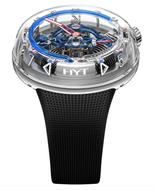 Replica HYT H²0 Silver 251-AD-46-BF-RU Watch